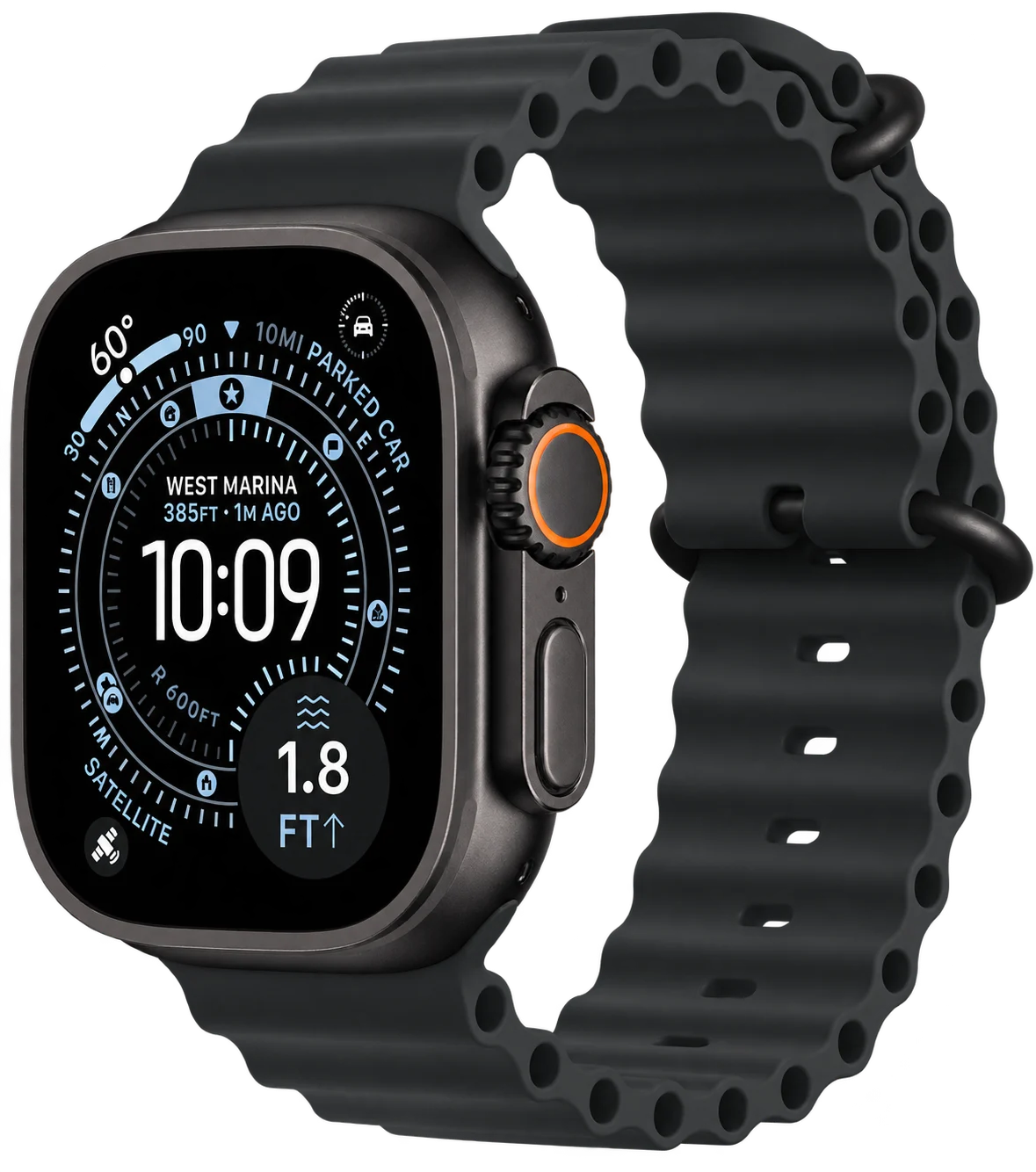 Apple Watch Ultra 3 49mm Black Titanium